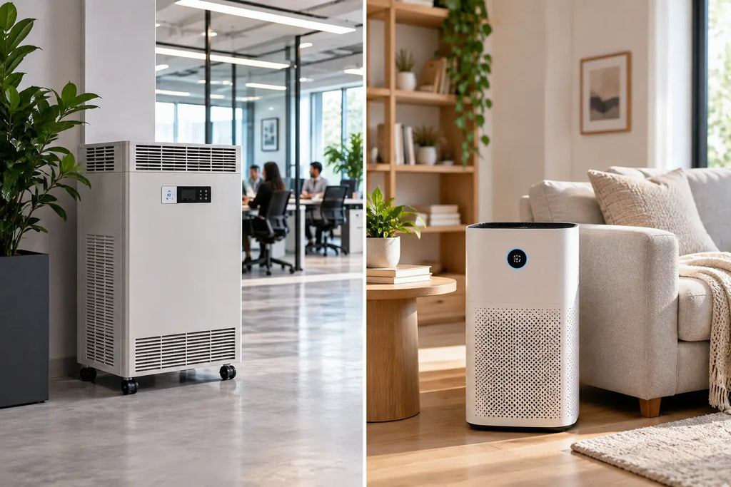 Commercial vs. Residential Air Purifiers: What’s the Difference?