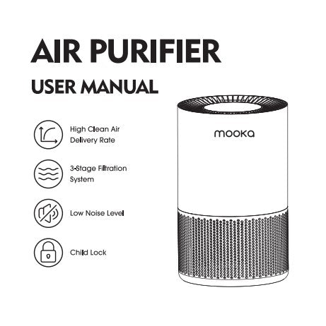 MOOKA Air Purifier User Manual Model- AP-S0610L
