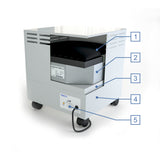 This is a picture of the TRACS EZ Air mobile air purifier