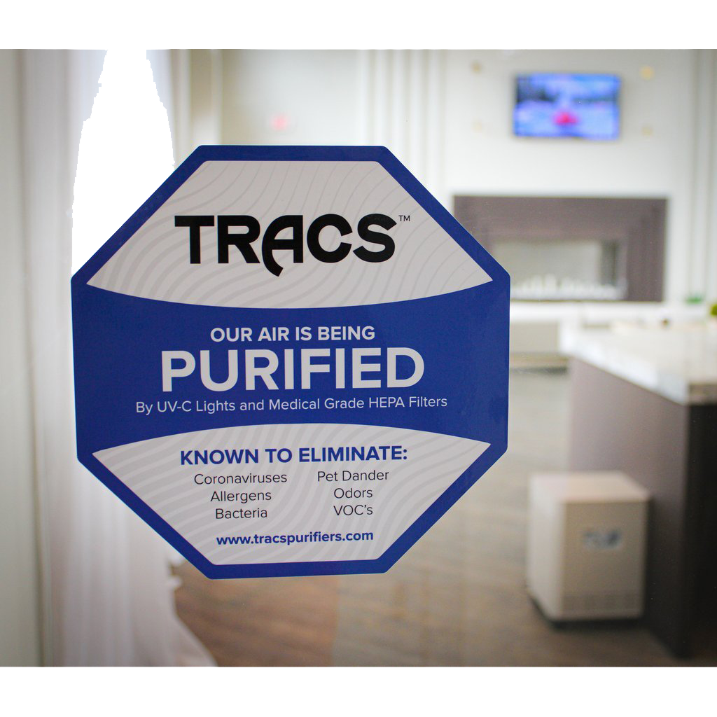 TRACS® Portable UV-C Air Purifier