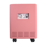 photo of a  pink commercial air purifier made in the usa