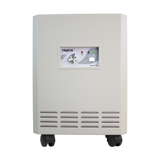 photo of a tracs air purifier white color