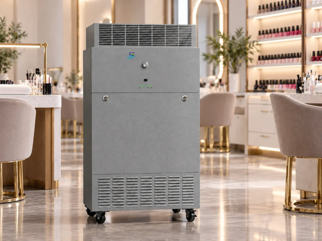 Nail Salon Fumes & VOCs: How Carbon Air Filtration Works