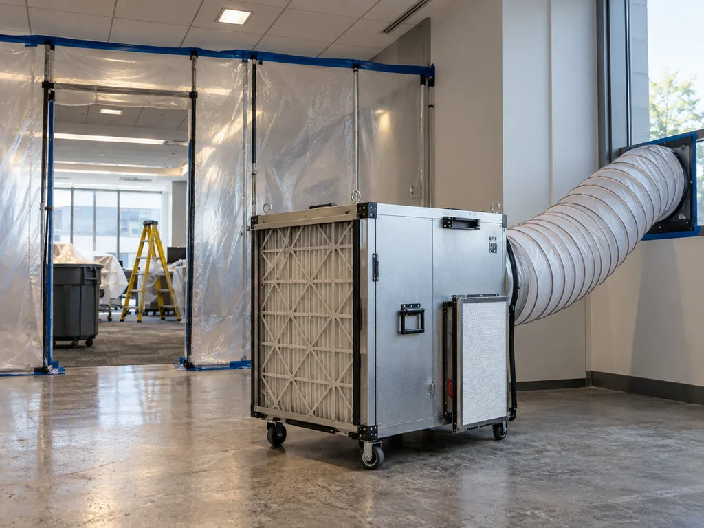 Negative Pressure Air Machines: How HEPA Negative-Pressure Filtration Works