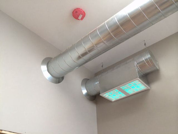 Tm950 Filter TRACS TM950 | HVAC Air Purifier with HEPA, UVC and Antimicrobial Prefilter