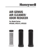 Honeywell Air Purifier User Manual Model-HFD320