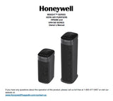 Honeywell Air Purifier User Manual Model-HPA080