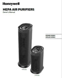 Honeywell Air Purifier User Manual Model-HPA160