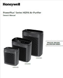 Honeywell Air Purifier User Manual Model-HPA3100