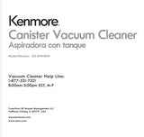 Kenmore Air Purifier User Manual Model-125.81414610