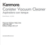 Kenmore Air Purifier User Manual Model-BC3002