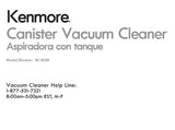 Kenmore Air Purifier User Manual Model-BC4026