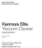 Kenmore Air Purifier User Manual Model-BU1018