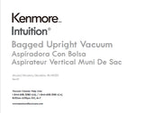 Kenmore Air Purifier User Manual Model-BU4020