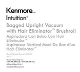 Kenmore Air Purifier User Manual Model-BU4050