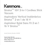 Kenmore Air Purifier User Manual Model-DS1020