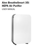 Alen Air Purifier User Manual Model- BreatheSmart 35i