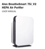 Alen Air Purifier User Manual Model- BreatheSmart 75i-V2