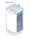 Blueair Air Purifier User Manual Model-5440i