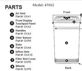 Nuwave Air Purifier User Manual Model-47002