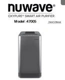 Nuwave Air Purifier User Manual Model-47005