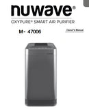 Nuwave Air Purifier User Manual Model-47006