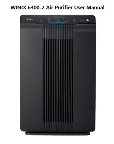Winix Air Purifier User Manual Model-6300-2