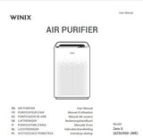 Winix Air Purifier User Manual Model-Zero S- AZSU350-JWE