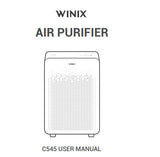 Winix Air Purifier User Manual Model-C545