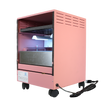 photo of a pink air purifier manufacturer in the usa