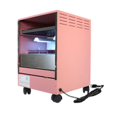 photo of a pink air purifier manufacturer in the usa