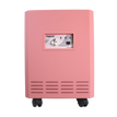 photo of a  pink commercial air purifier made in the usa